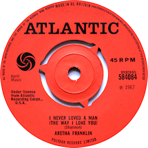 atlantic 45 record label