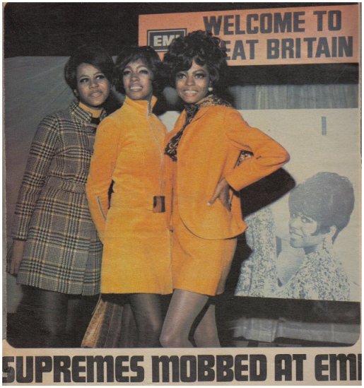 the suprems visit GB