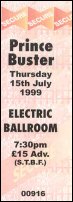camden electric ball room ticket